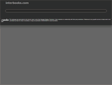 Tablet Screenshot of interbooks.com